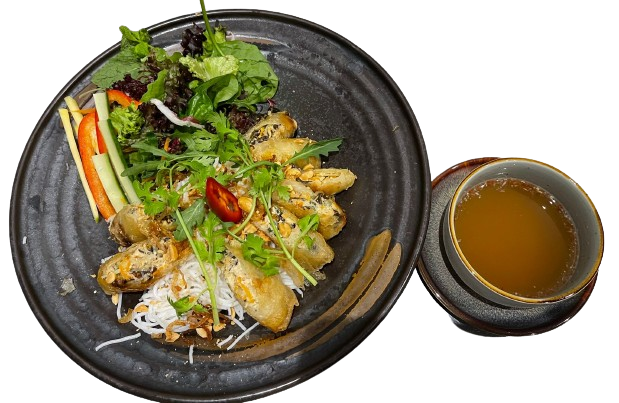 Bún cha giò chay